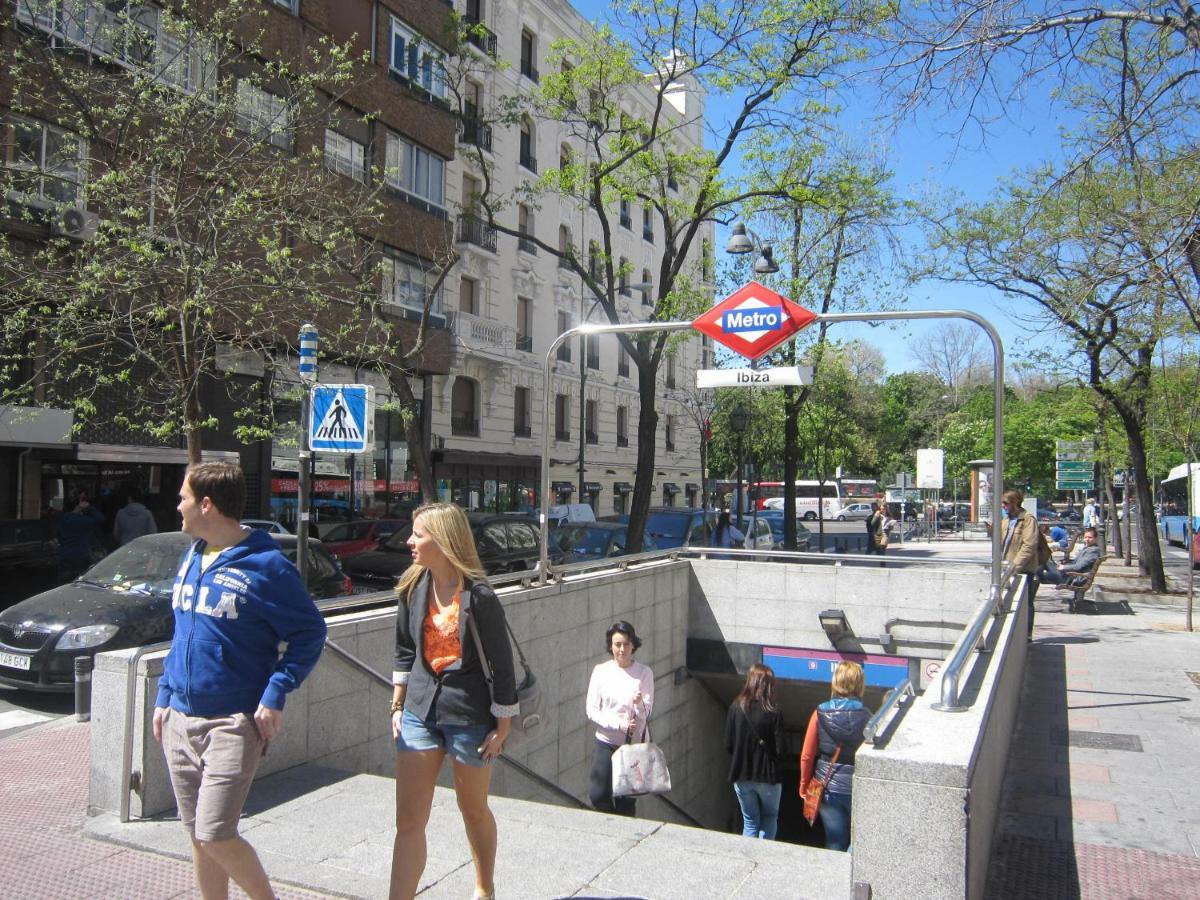 Retiro-Ibiza Alquiler Temporal-Hospitales Lejlighed Madrid Eksteriør billede